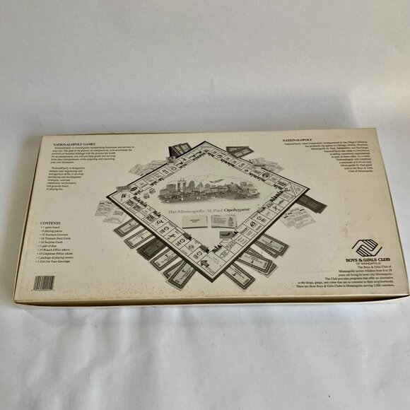 Vintage The Minneapolis-St Paul Opolygame Board Game Monopoly UNUSED! - Picture 9 of 9